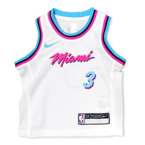 dwyane wade nike miami heat toddler vice nights replica jersey|custom miami heat jerseys.